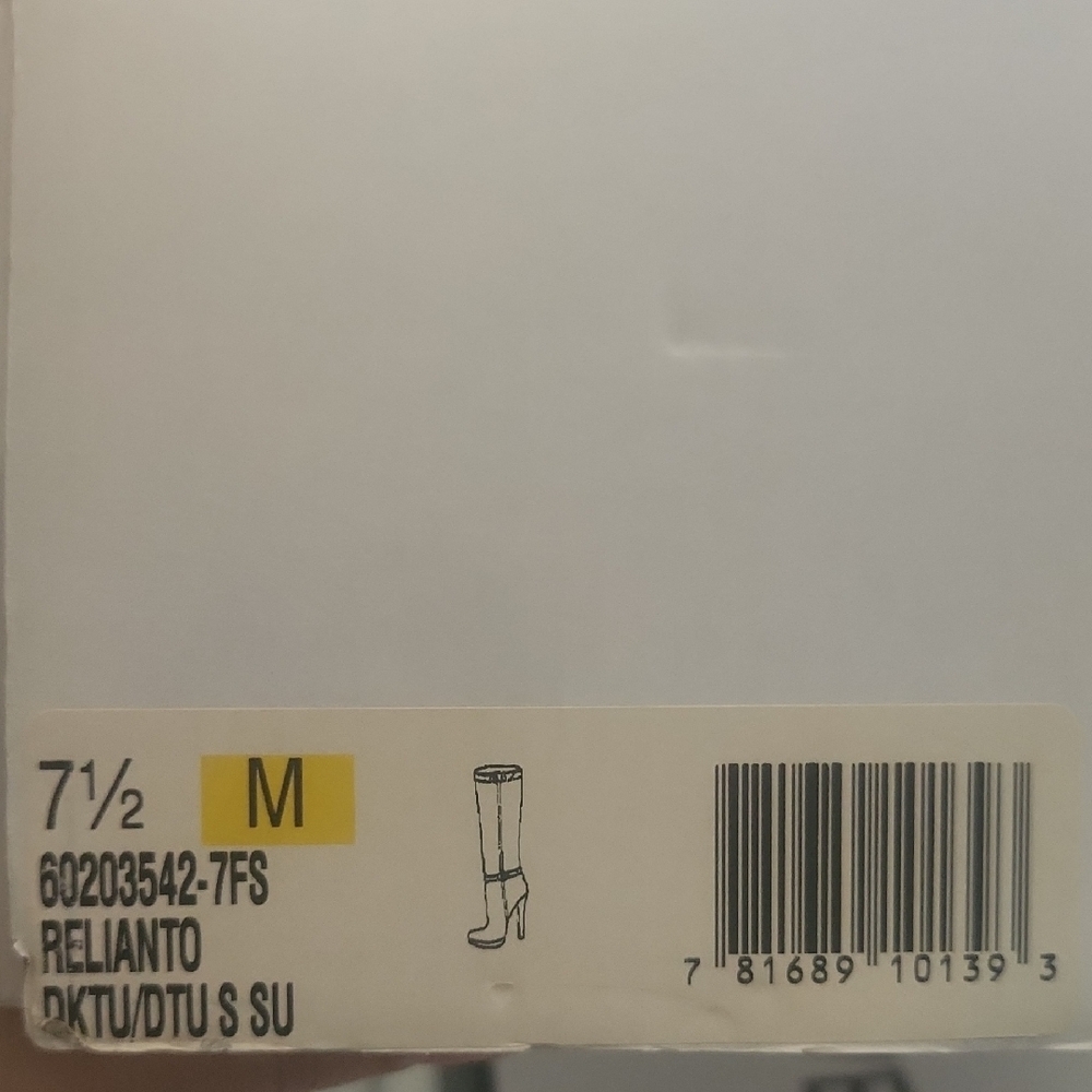 Nine West Women's Dark Brown Heeled Boots - Picture 8 of 8